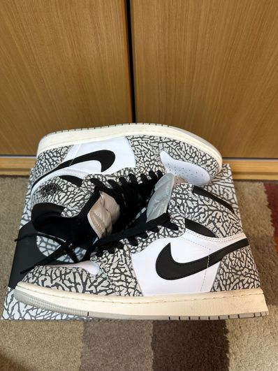 Nike Air Jordan 1 High OG "White Cement/Safari"
