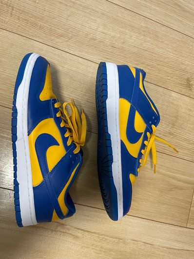 Nike Dunk Low "Blue Jay and University Gold"