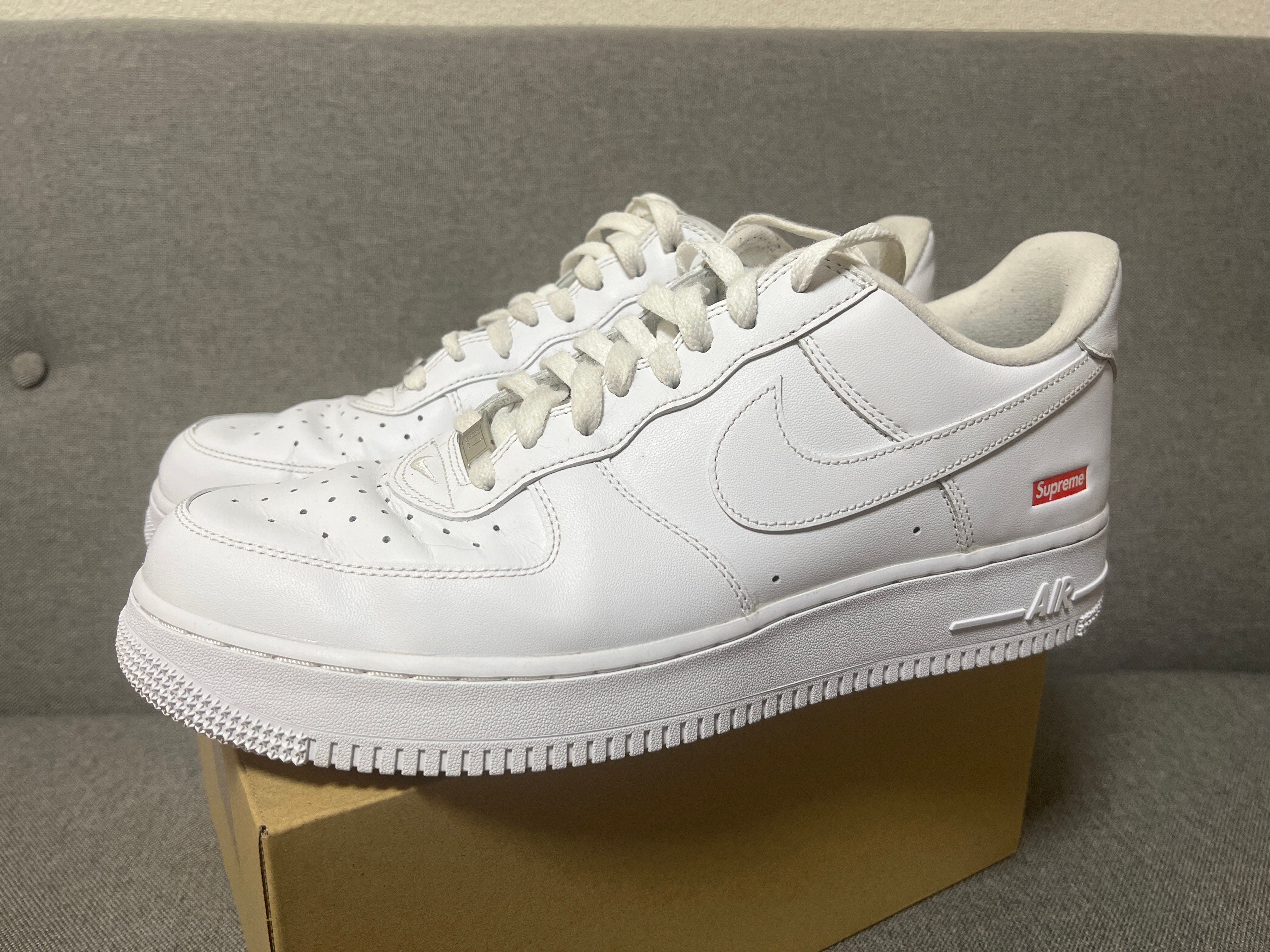 Supreme × Nike Air Force 1 Low "White"