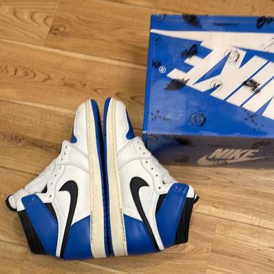 Travis Scott × fragment design × Nike Air Jordan 1 Retro High OG SP "Military Blue"