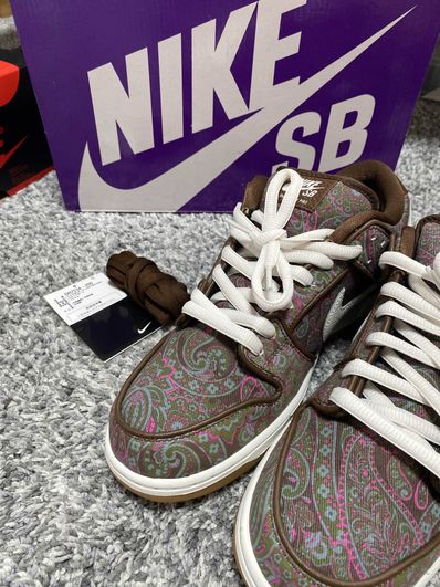 Nike SB Dunk Low PRM "Brown Paisley"