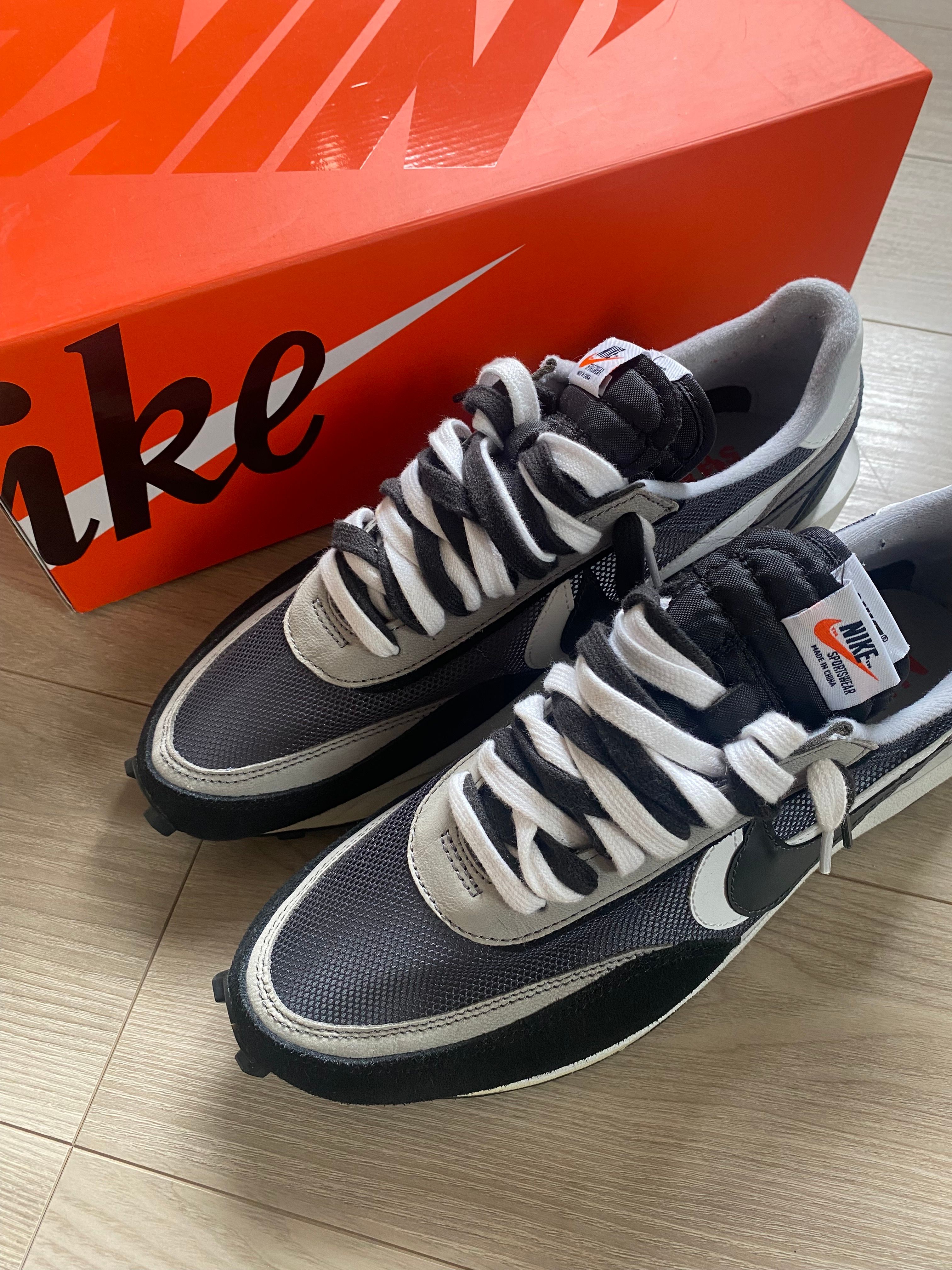 sacai × Nike LD Waffle "Black"