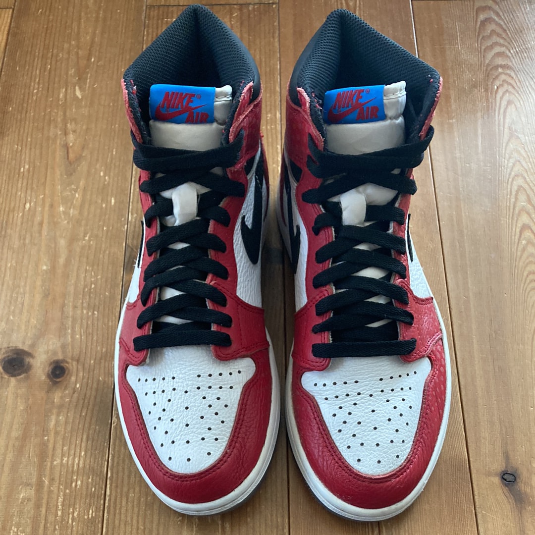 Spiderman × Nike Air Jordan 1 Origin Story "Gym Red/White/Photo Blue/Black"