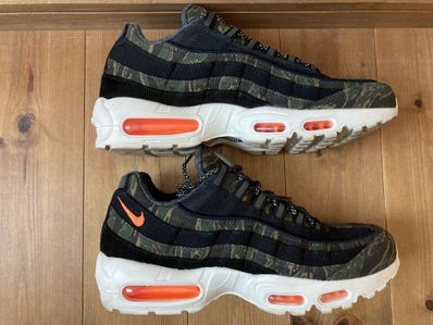 Carharte WIP × Nike Air Max 95 "Black/Sail/Total Orange"