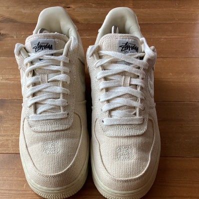 Stussy × Nike Air Force 1 Low "Fossil Stone"