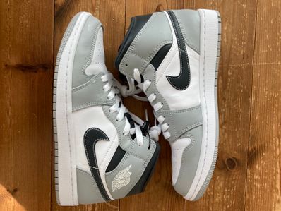 Nike Air Jordan 1 Mid "Grey White/Anthracite"