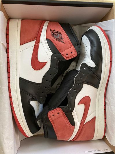 NIKE AIR JORDAN 1 RETRO HIGH "TRACK RED"