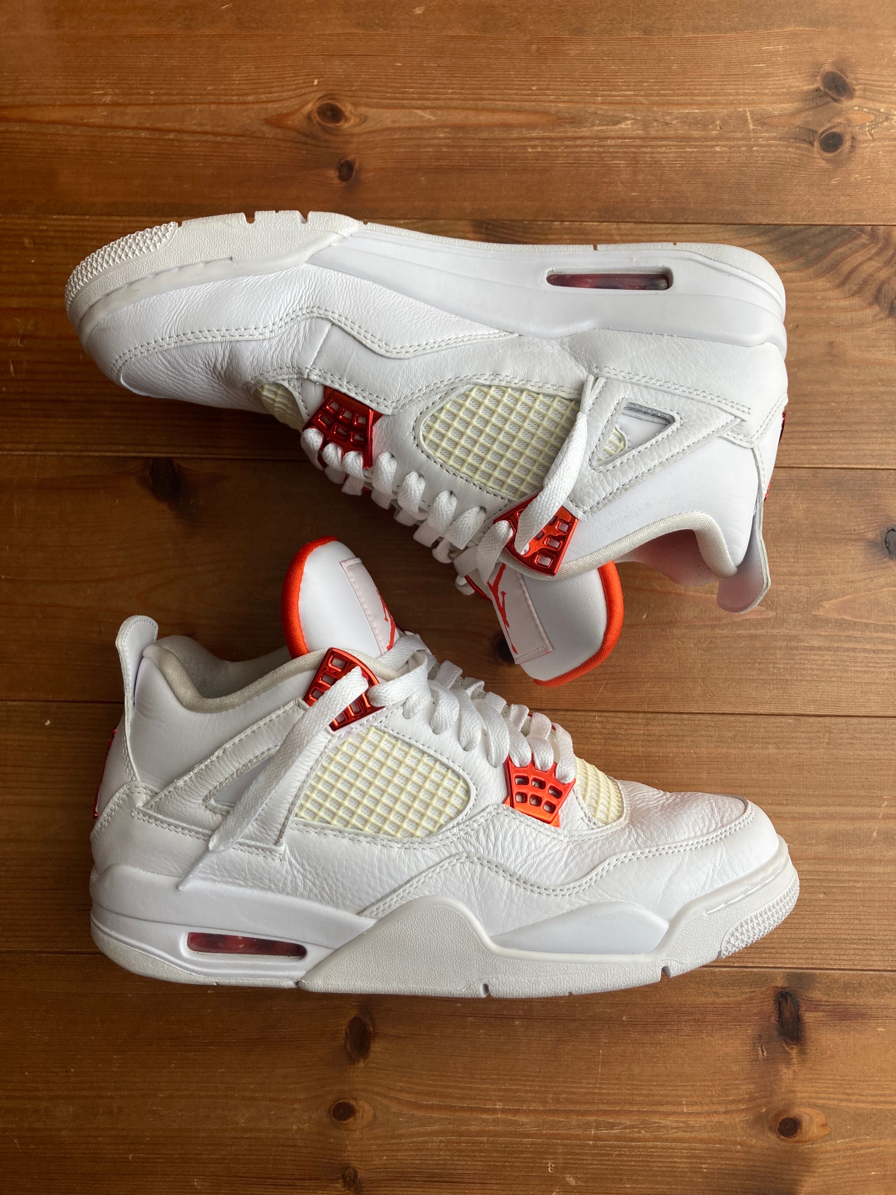 Nike Air Jordan 4 Retro "White/Team Orange"