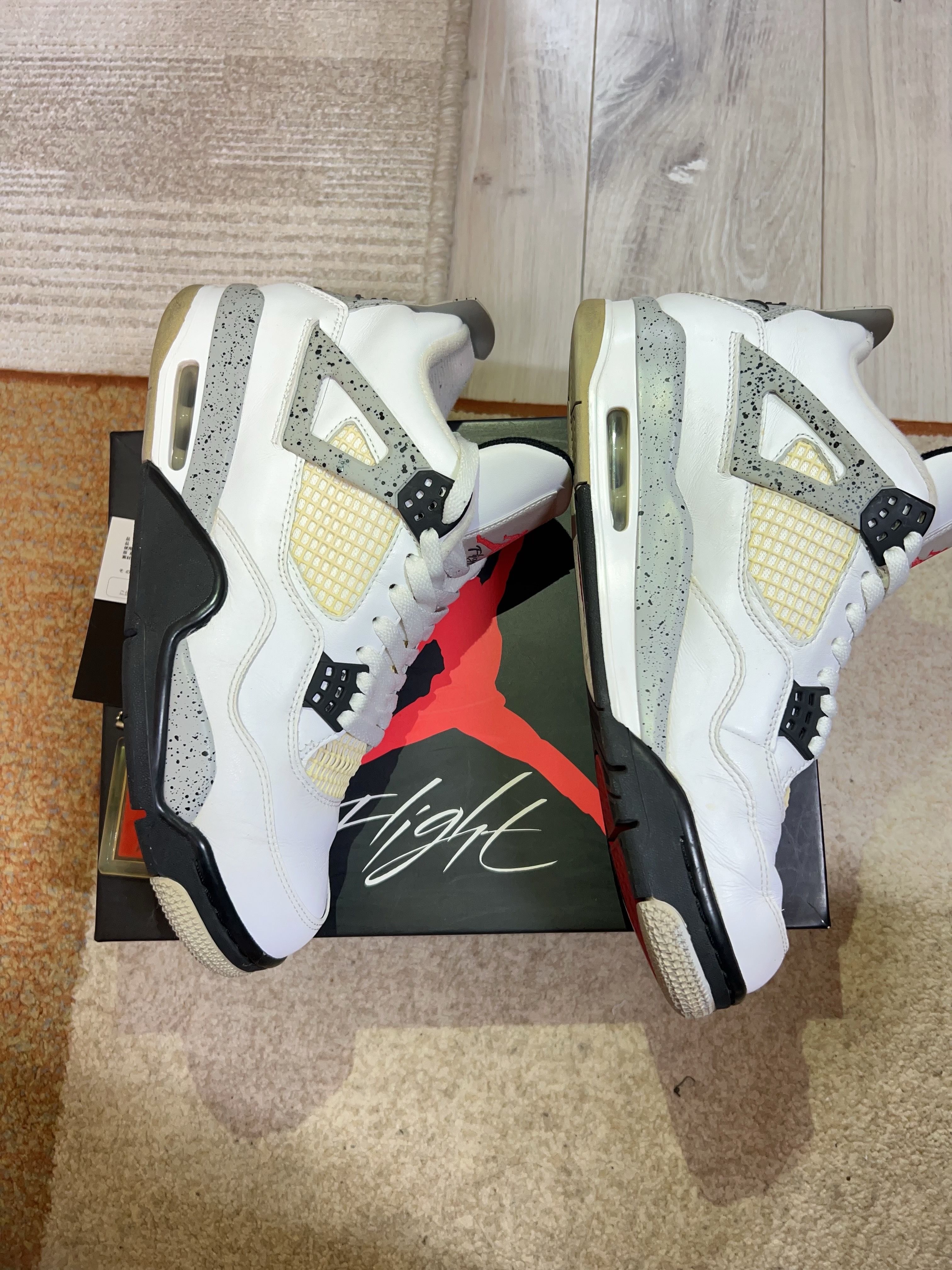 Nike Air Jordan 4 Retro "White Cement" (2016)