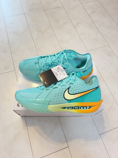 Nike GT Cut 3 "Bleached Turquoise/Barley Volt" (DV2913-301/DV2918-301)