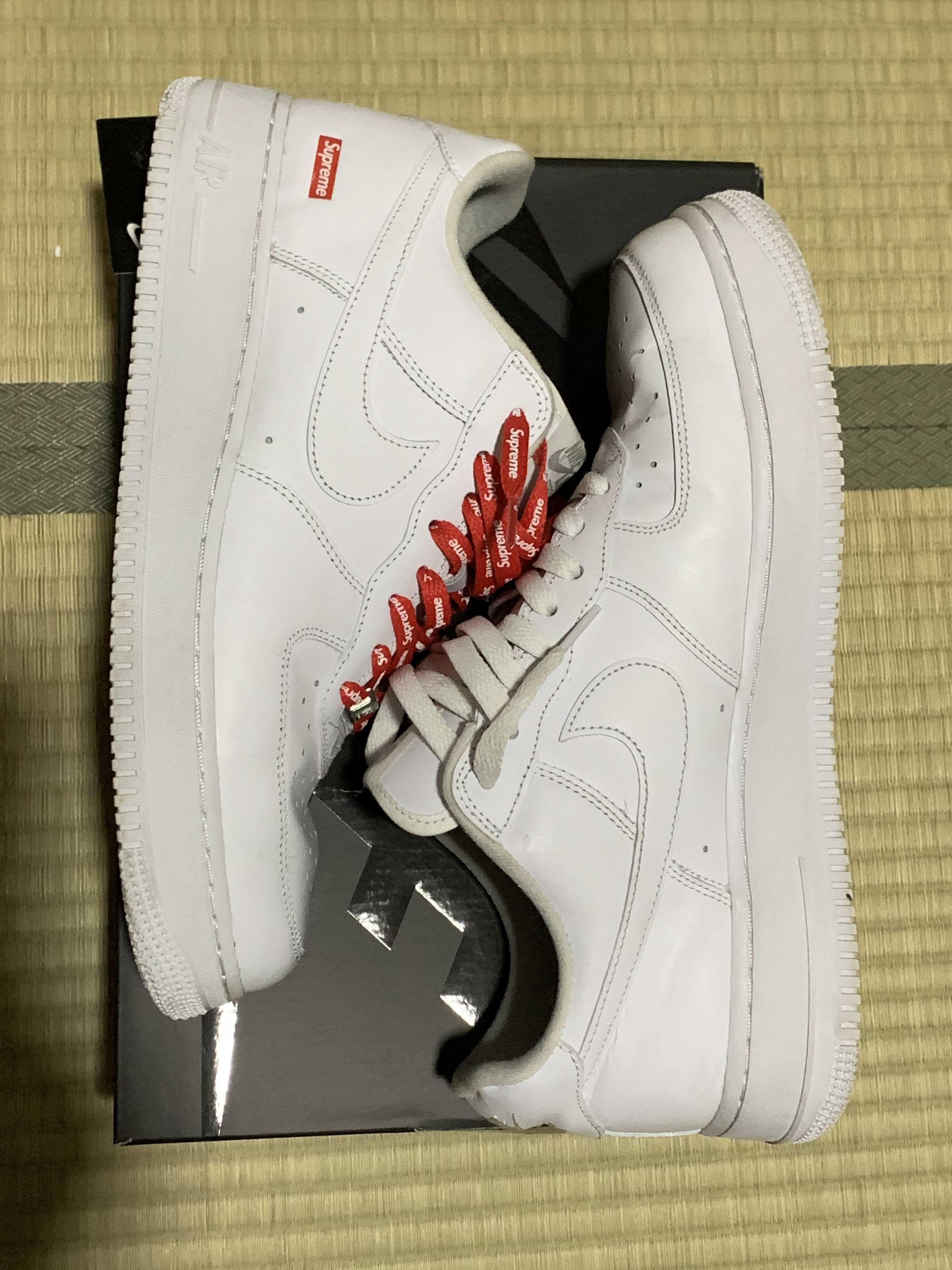 Supreme × Nike Air Force 1 Low "White"