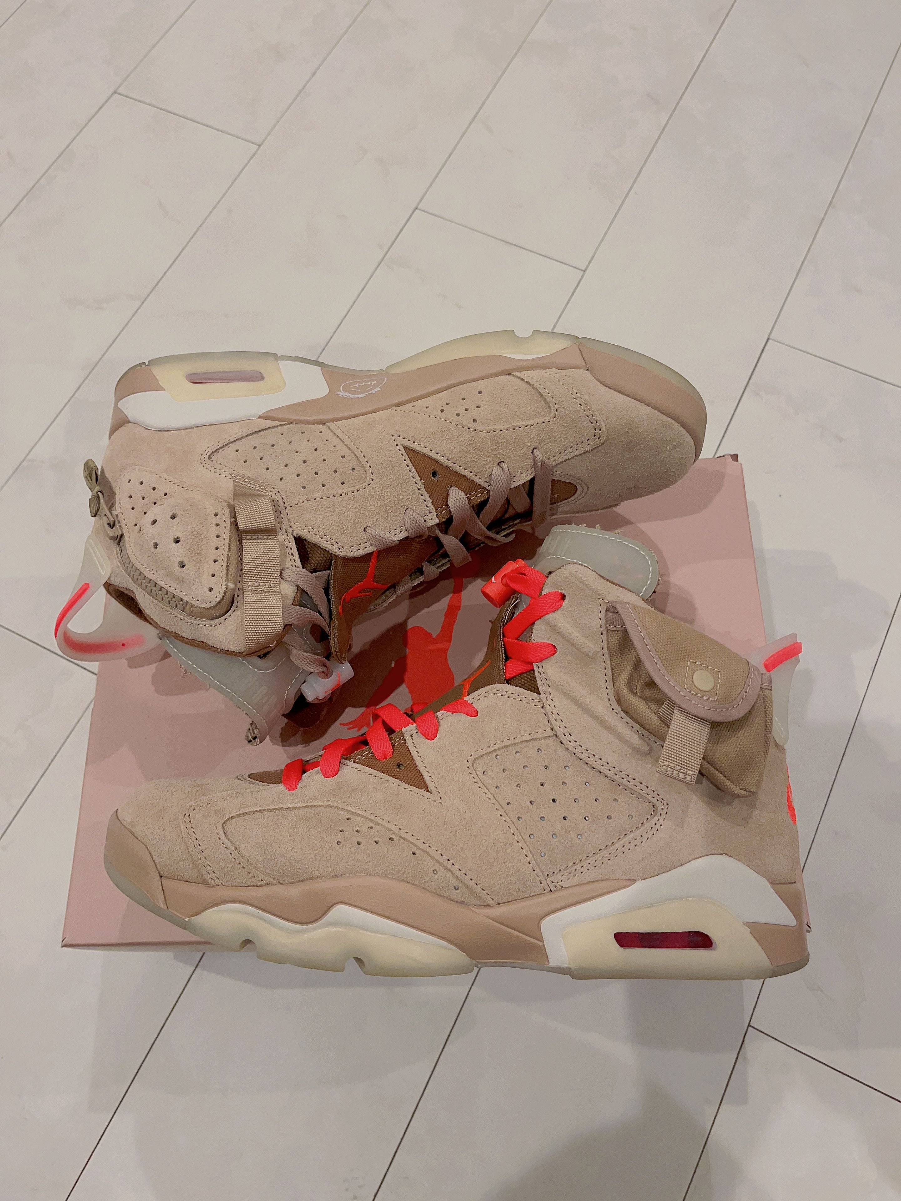 Travis Scott × Nike Air Jordan 6 "British Khaki"