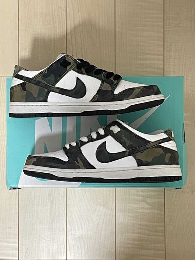 Nike SB Dunk Low Pro "Camo Legion Green"