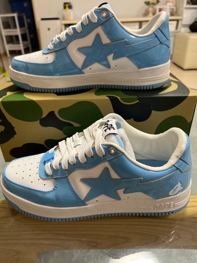 A BATHING APE®︎ BAPE STA Low "Blue" (2022)