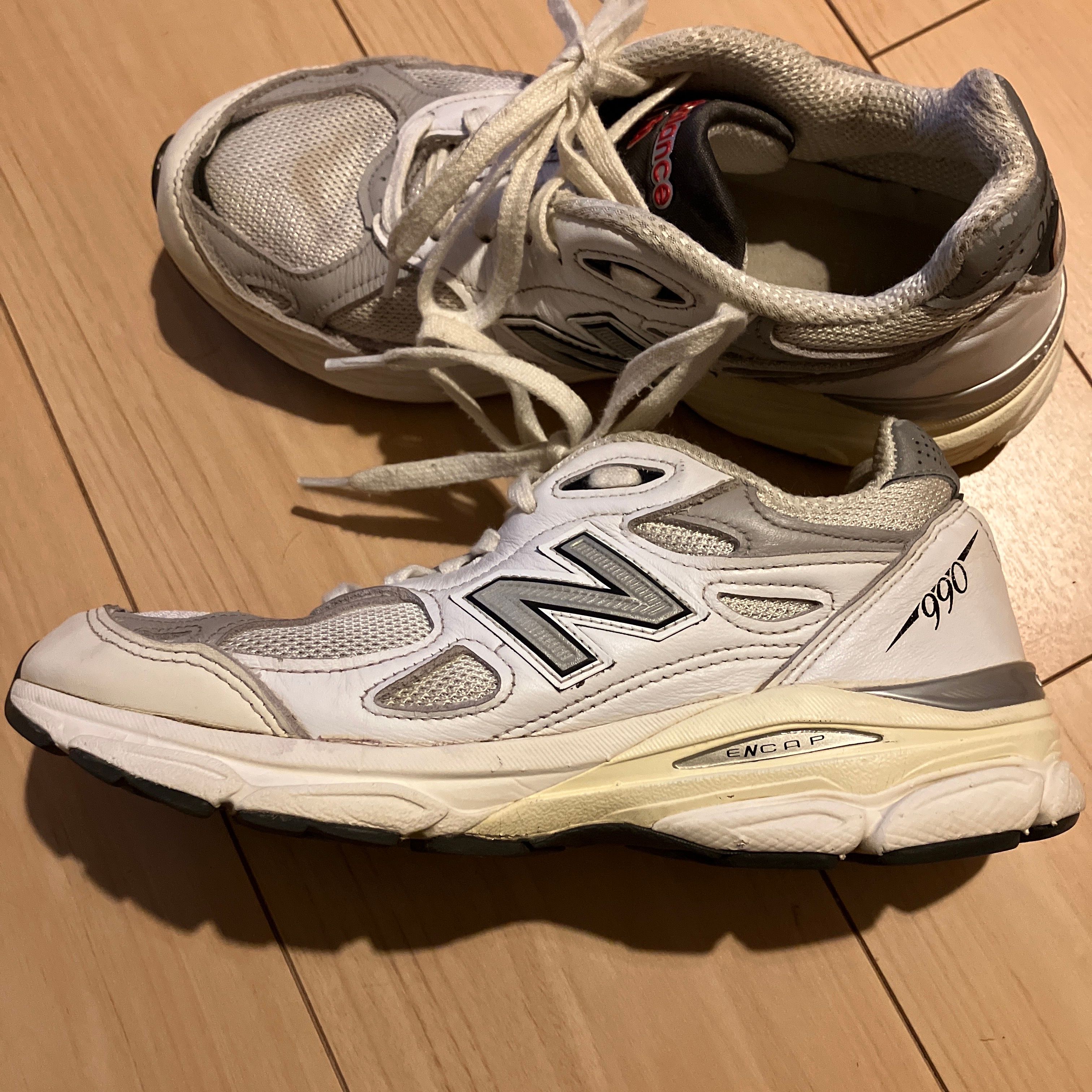 New Balance 990V3 "Sea Salt/Rain Cloud"