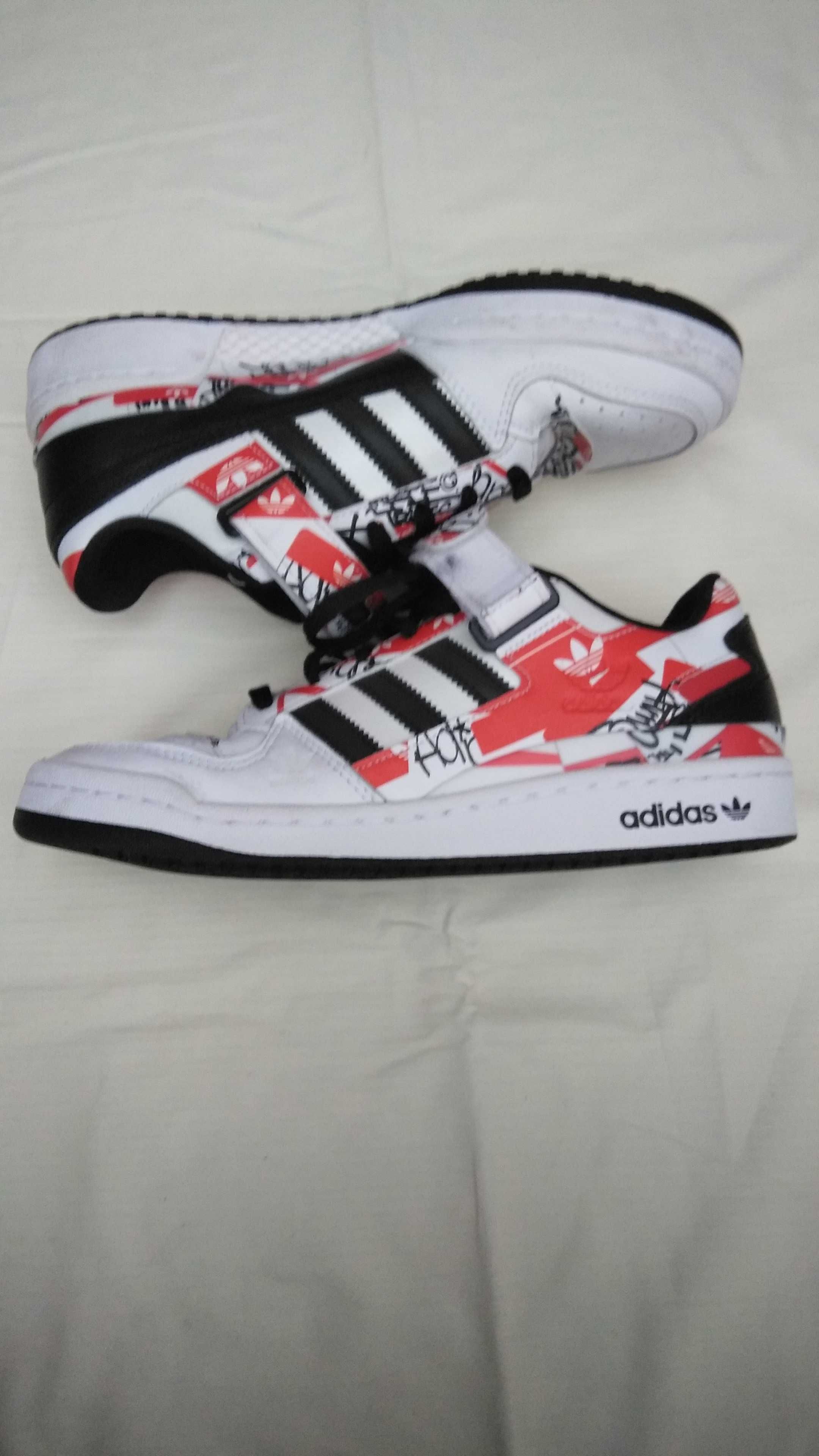 atmos × adidas Forum Low "Graffiti"