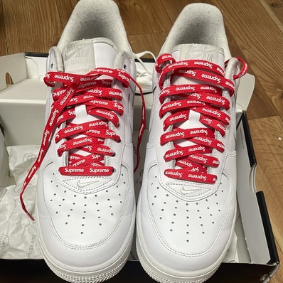 Supreme × Nike Air Force 1 Low "White"