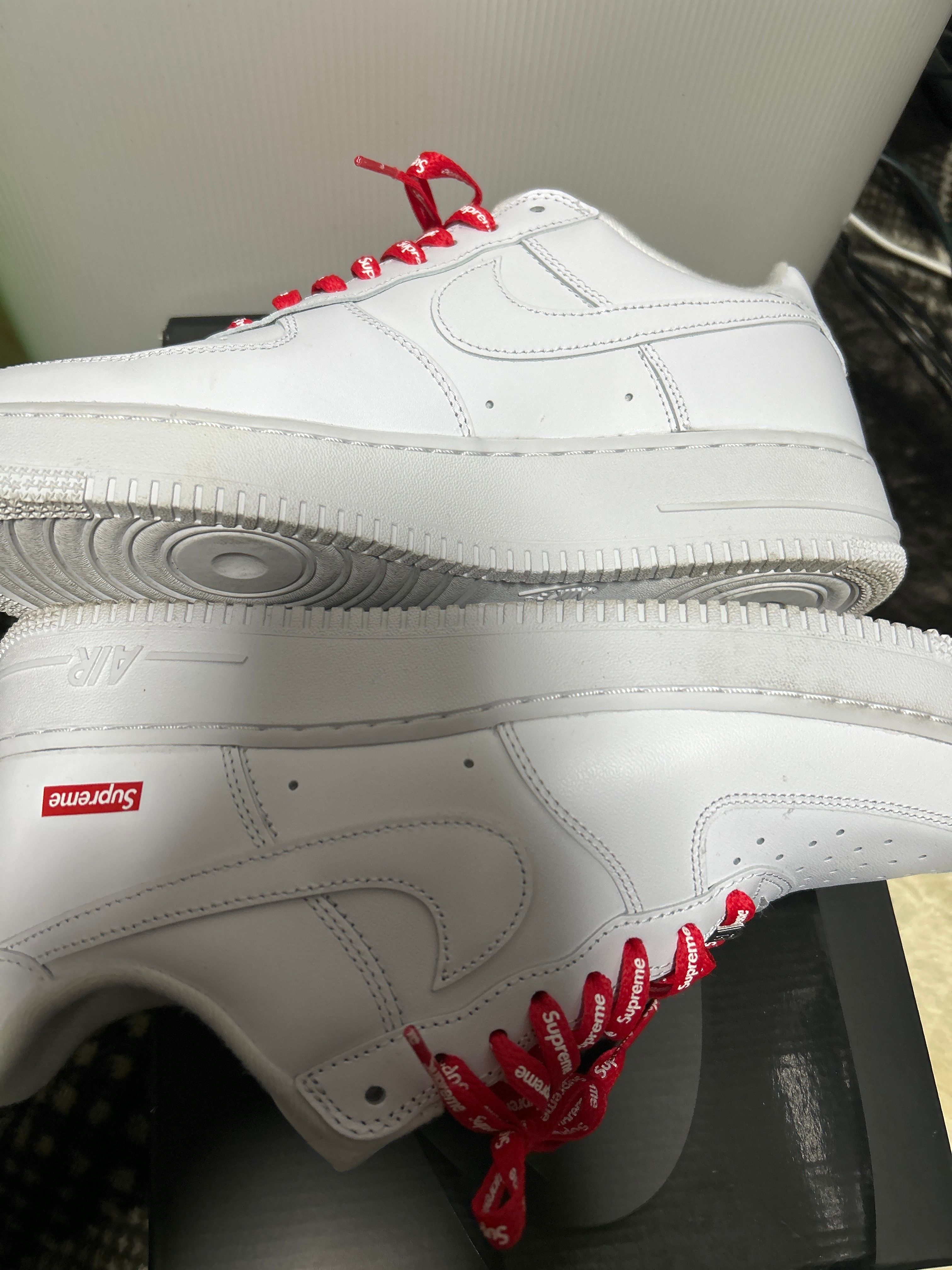 Supreme × Nike Air Force 1 Low "White"