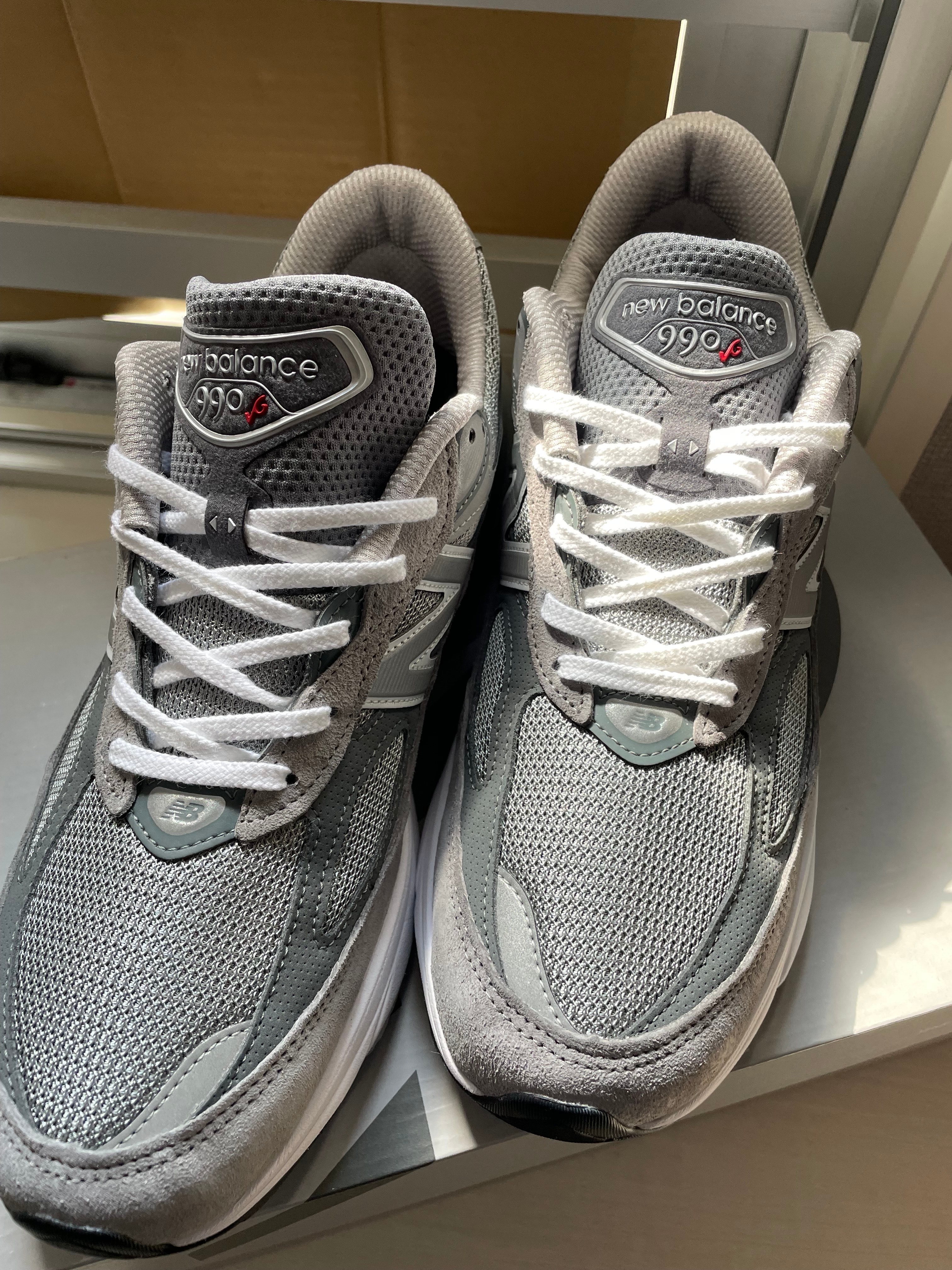 New Balance 990V6 "Gray" (Heel Logo USA) (M990GL6)
