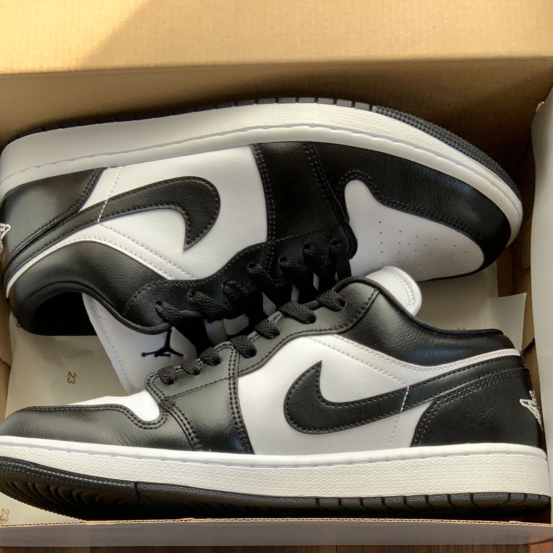 Nike Women's Air Jordan 1 Low "White/Black"