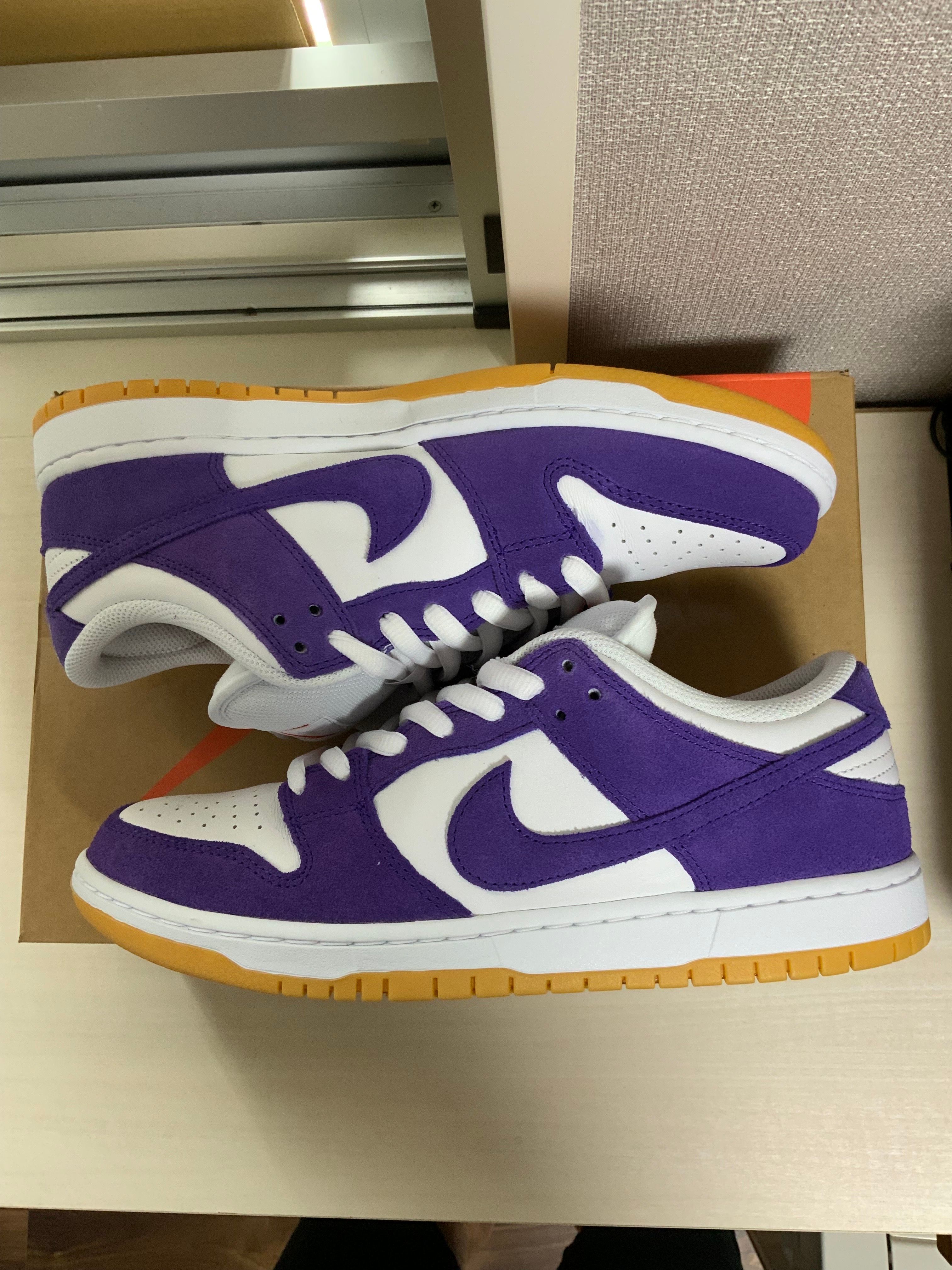 Nike SB Dunk Low Pro ISO Orange Label "Court Purple Gum"