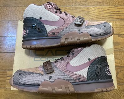 Travis Scott x Nike Air Trainer 1 SP "Archaeo Brown and Rust Pink"