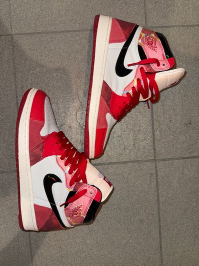 Spider-Man × Nike Air Jordan 1 Retro High OG SP "Spider-Man: Across the Spider-Verse/University Red"