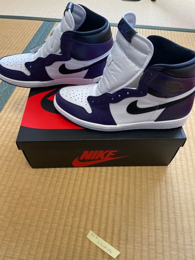 Nike Air Jordan 1 Retro High OG "Court Purple White/Black" (2020)