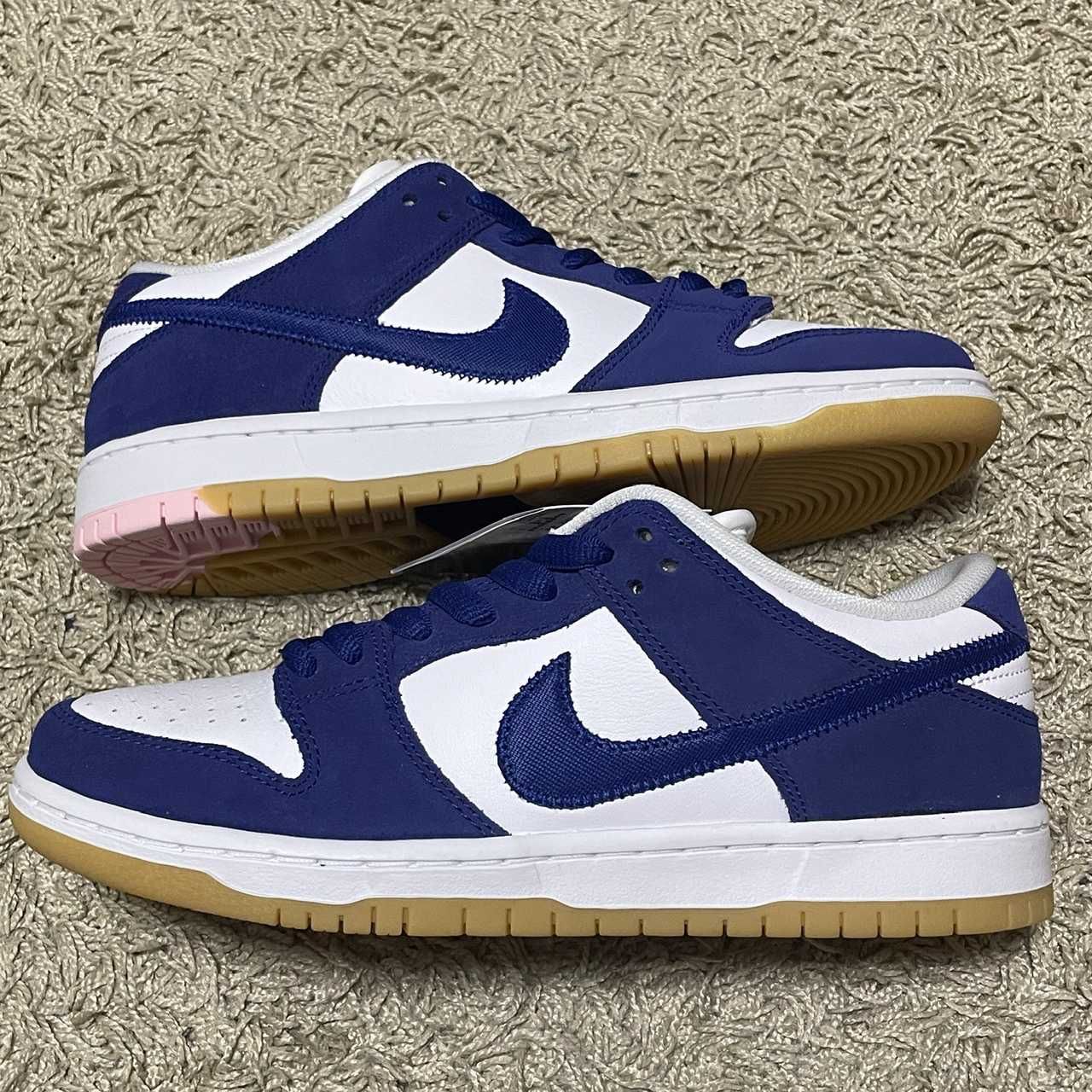 Nike SB Dunk Low "Los Angeles Dodgers/Deep Royal Blue"
