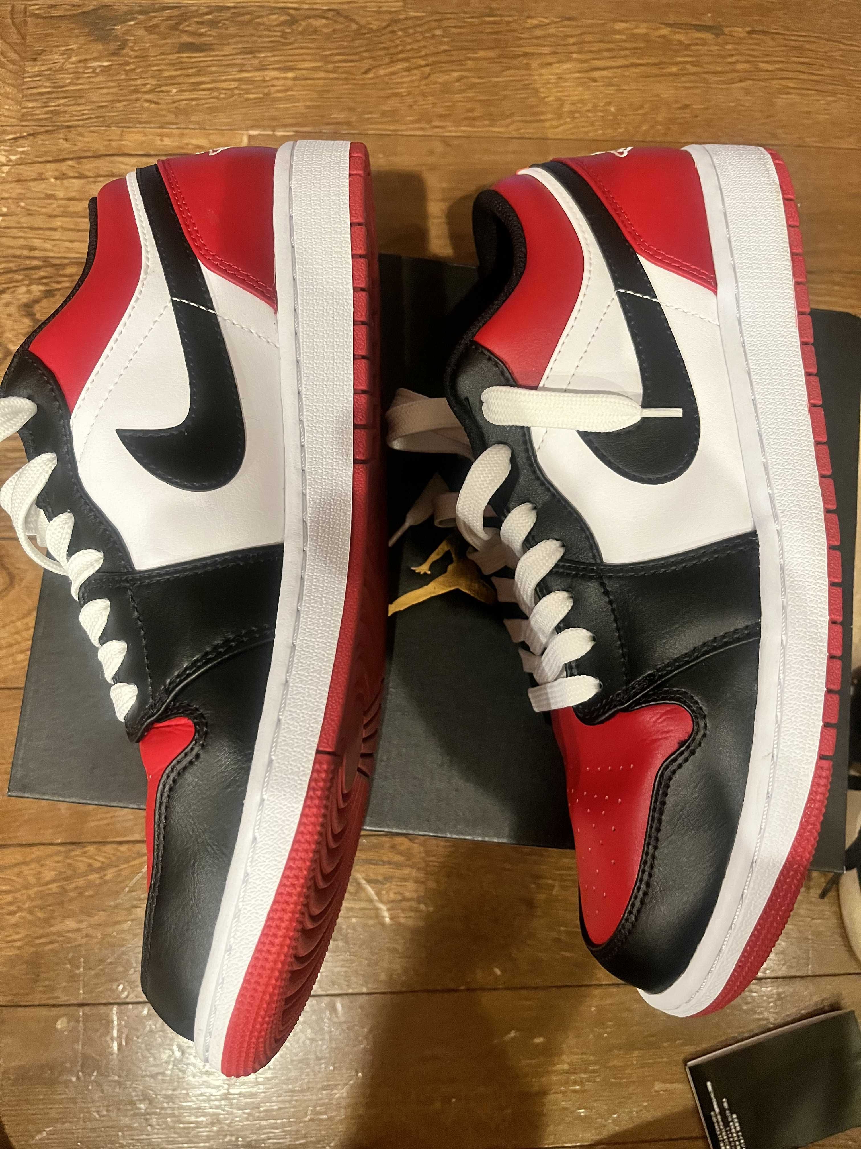 Nike Air Jordan 1 Low "Bred Toe"