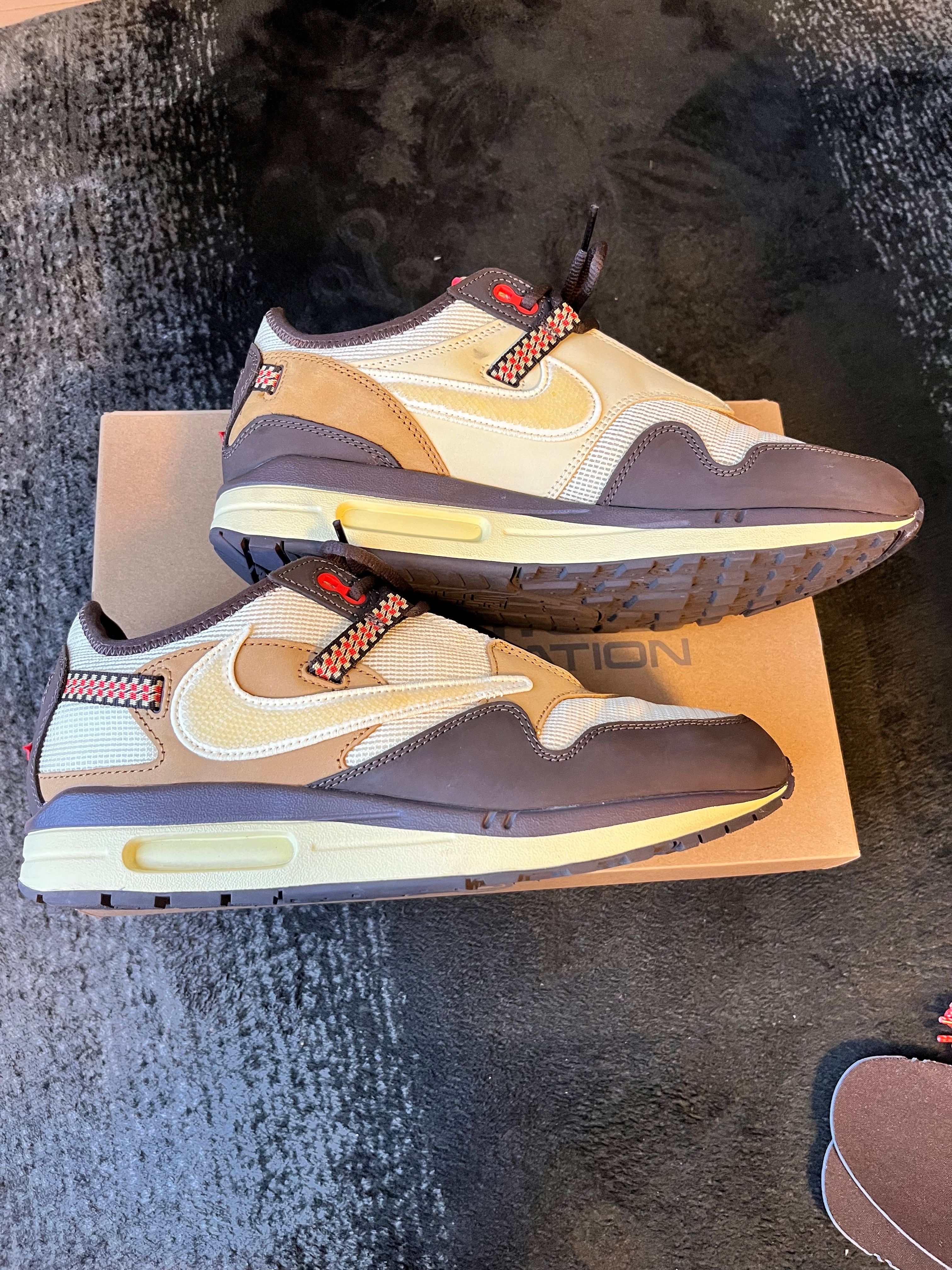 Travis Scott × Nike Air Max 1 "CACT.US Brown"