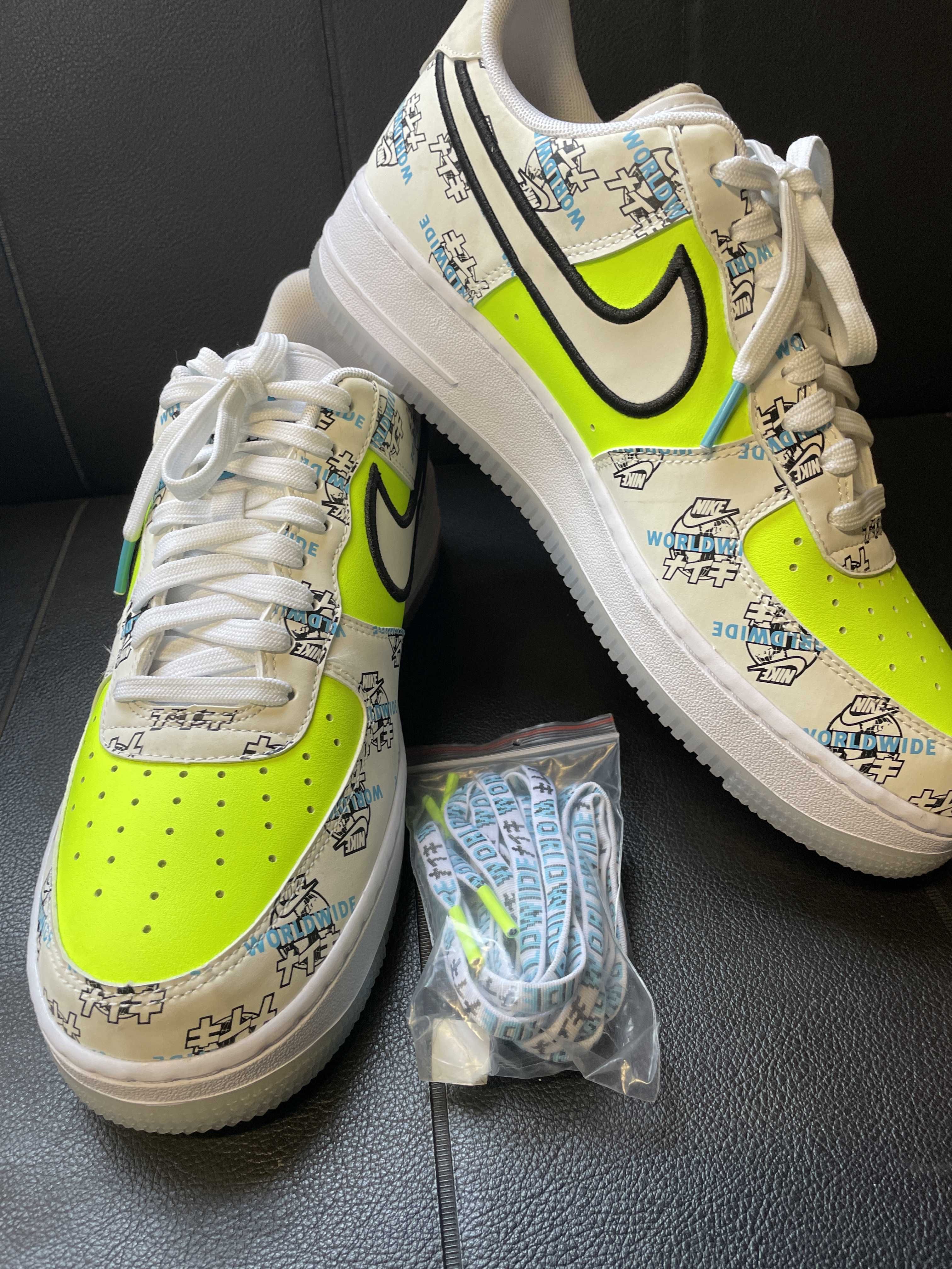 Nike World Wide Pack Air Force 1 Low White "KATAKANA"