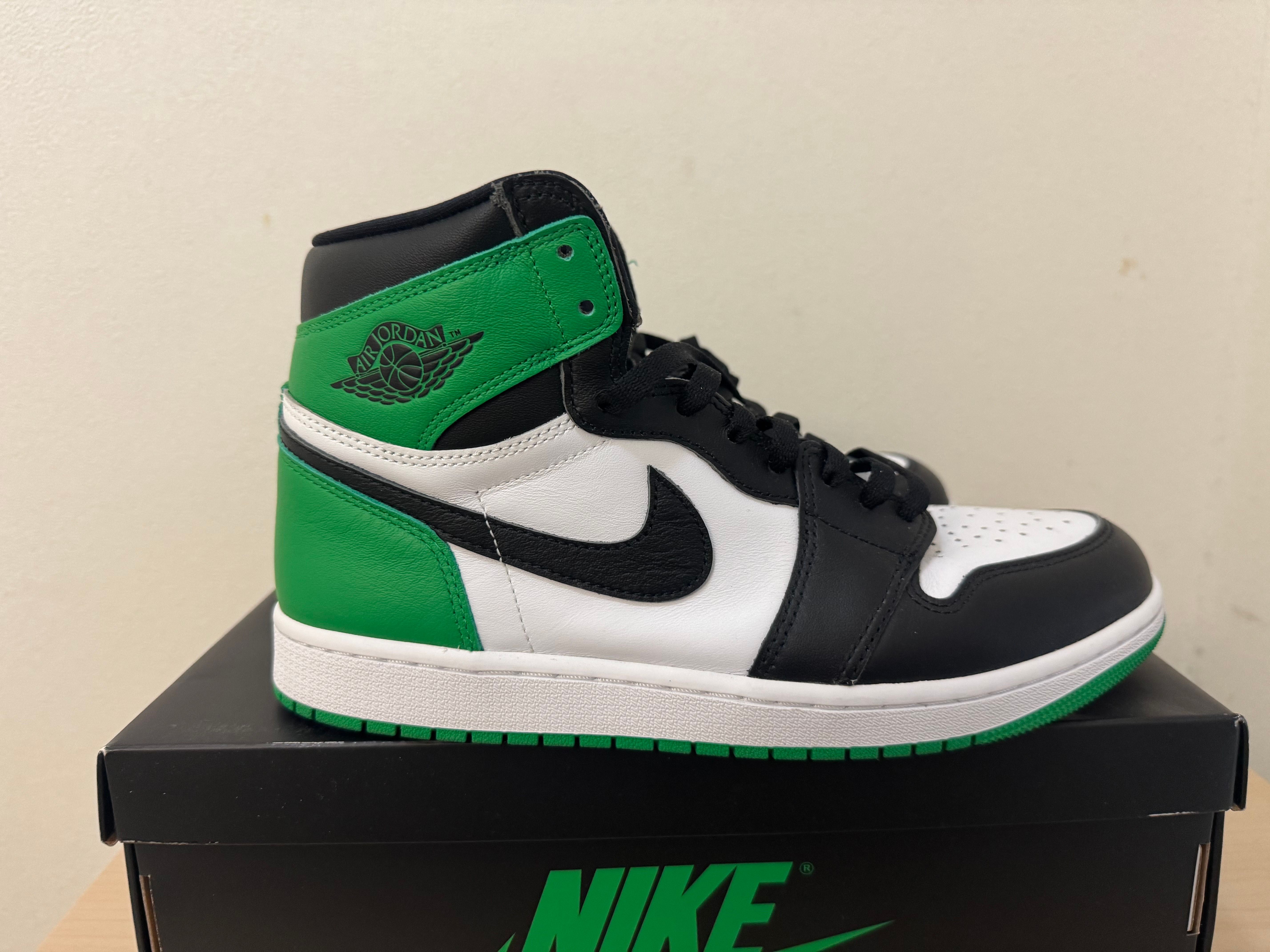 Nike Air Jordan 1 Retro High OG "Celtics/Black and Lucky Green" (2023)