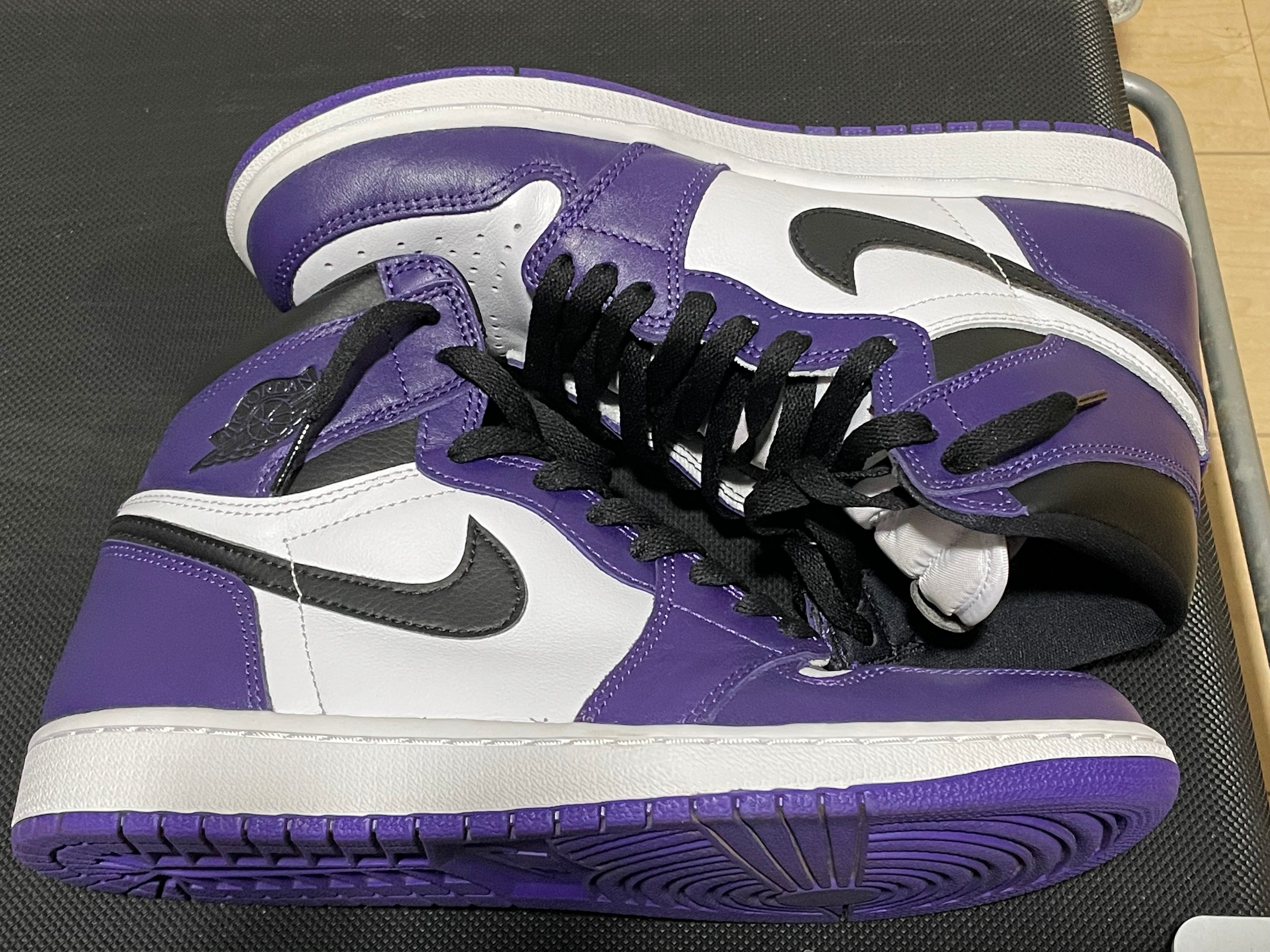 Nike Air Jordan 1 Retro High OG "Court Purple White/Black" (2020)   