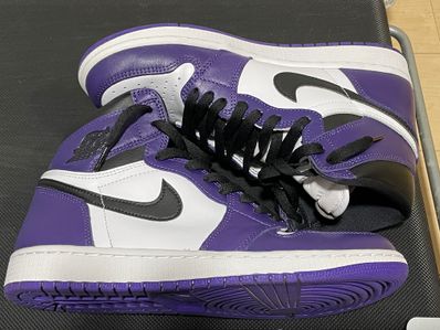 Nike Air Jordan 1 Retro High OG "Court Purple White/Black" (2020)