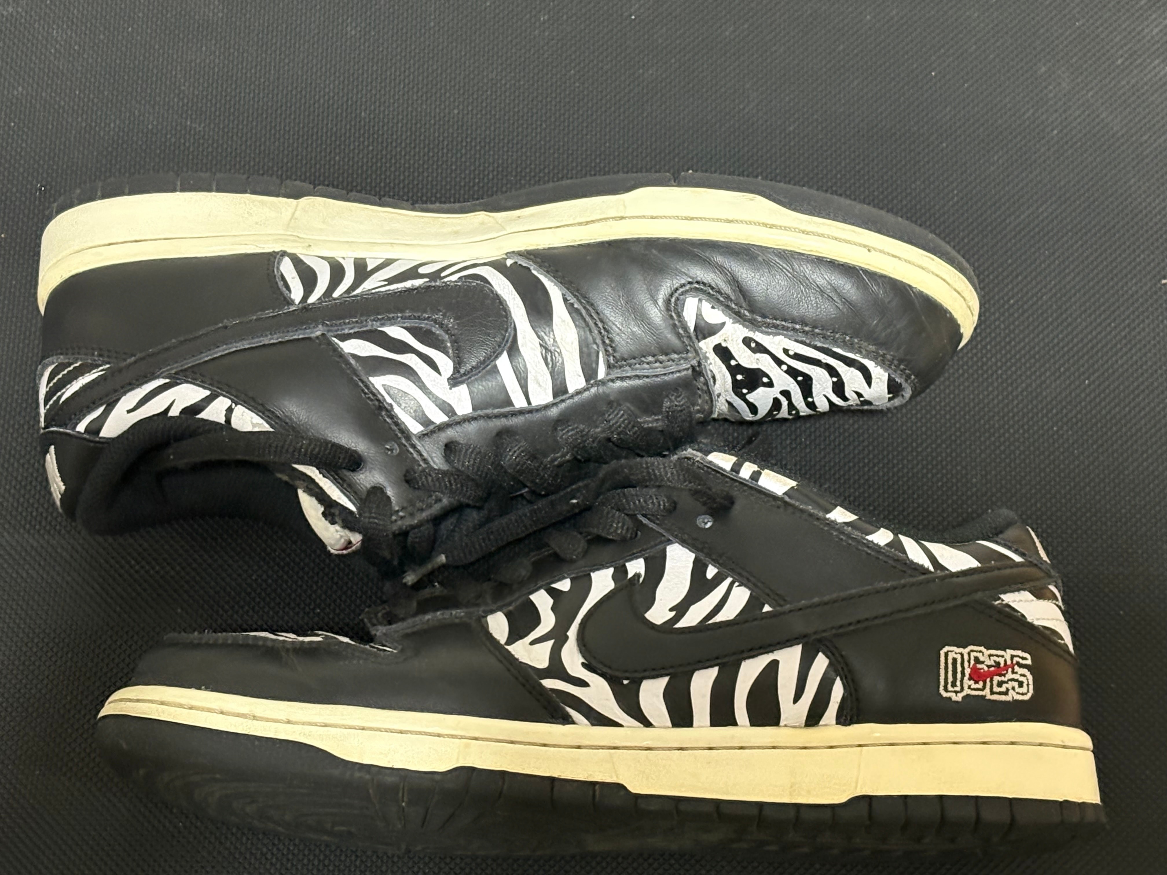 Quartersnacks × Nike SB Dunk Low "Zebra Cake/Safari"