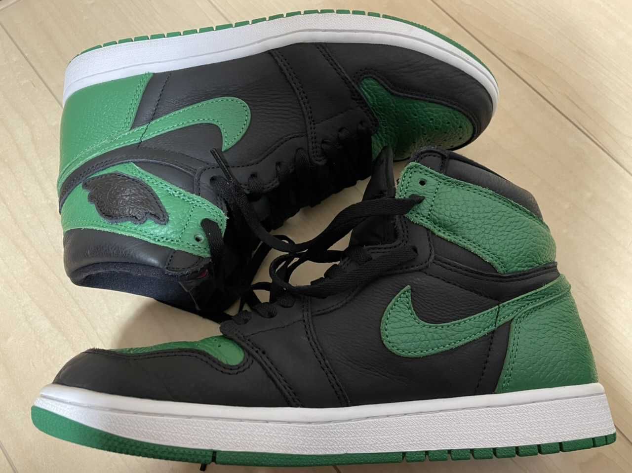 Nike Air Jordan 1 Retro High OG "Black/Pine Green" (2020)      