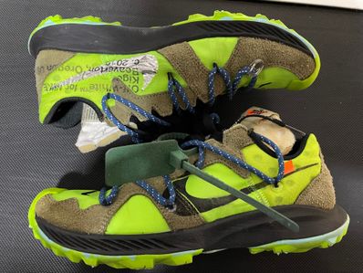 Off-White × Nike Women's Air Zoom Terra Kiger 5 "Green"