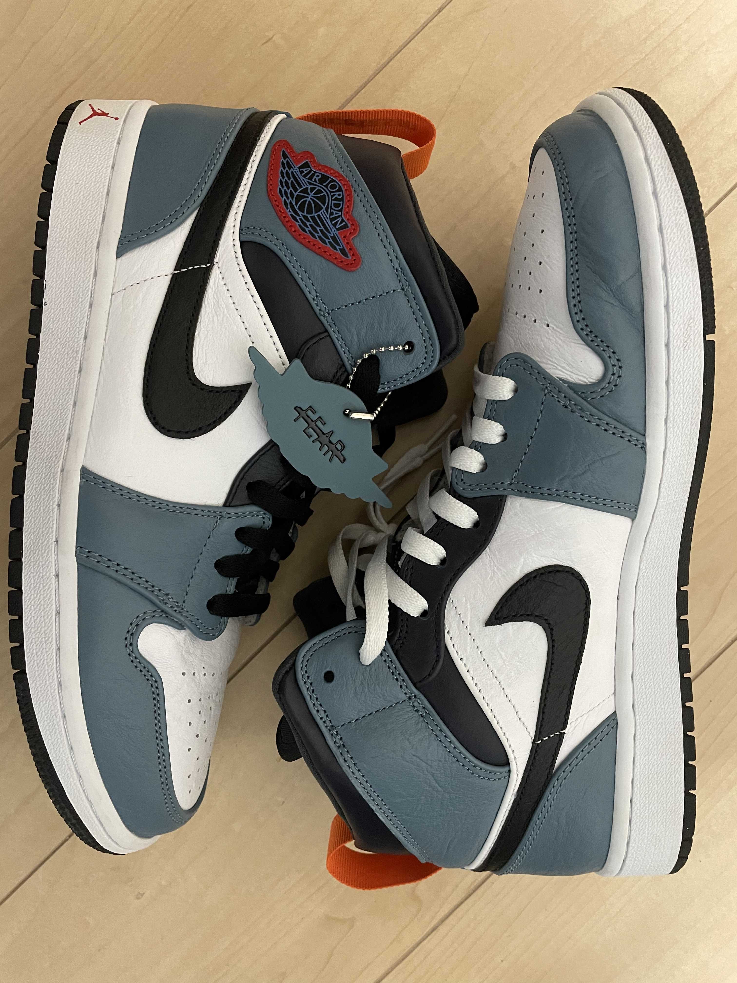 FACETASM × Nike Air Jordan 1 Mid "White/Navy"