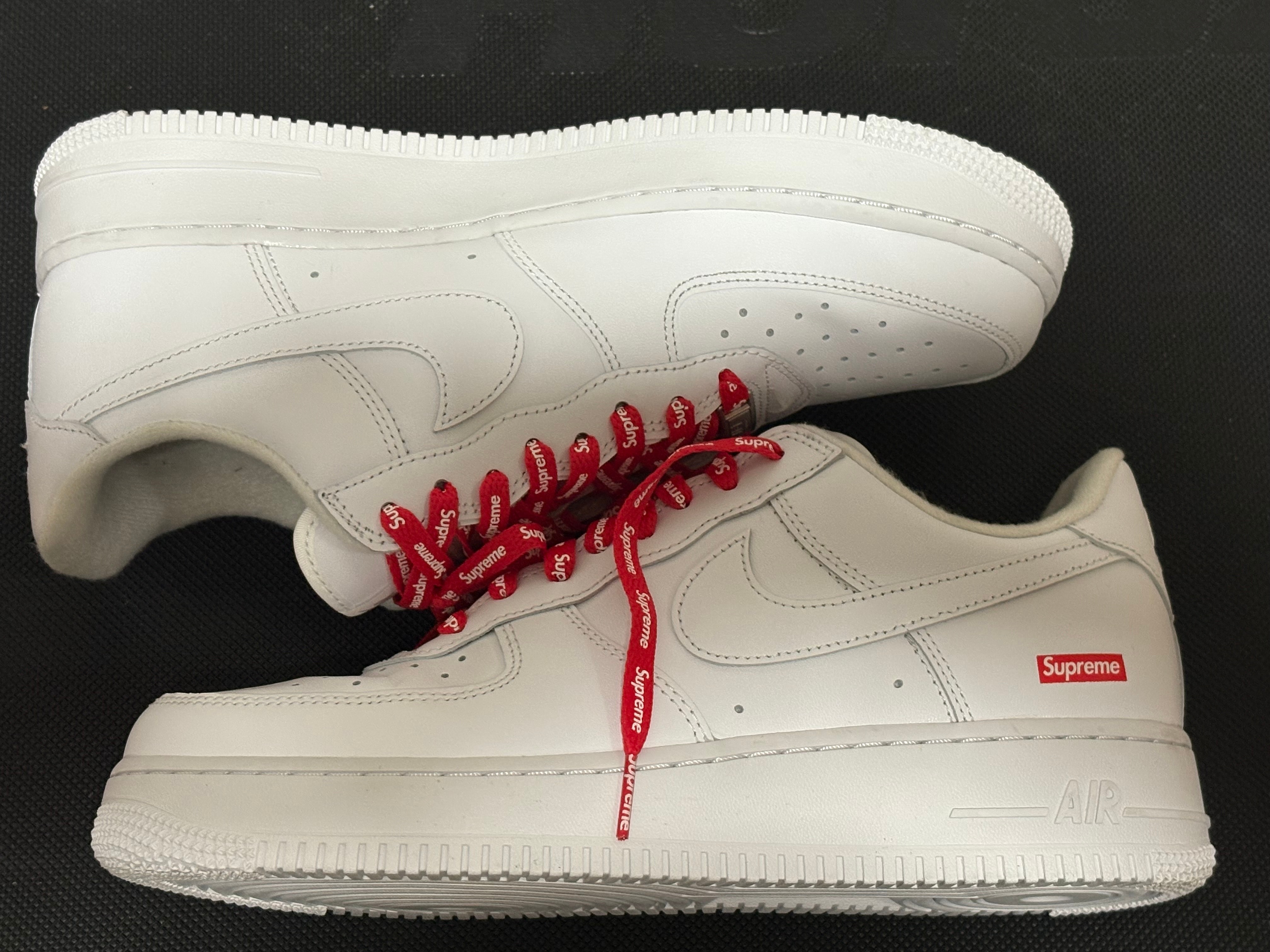 Supreme × Nike Air Force 1 Low "White"