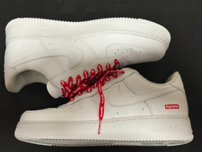Supreme × Nike Air Force 1 Low "White"
