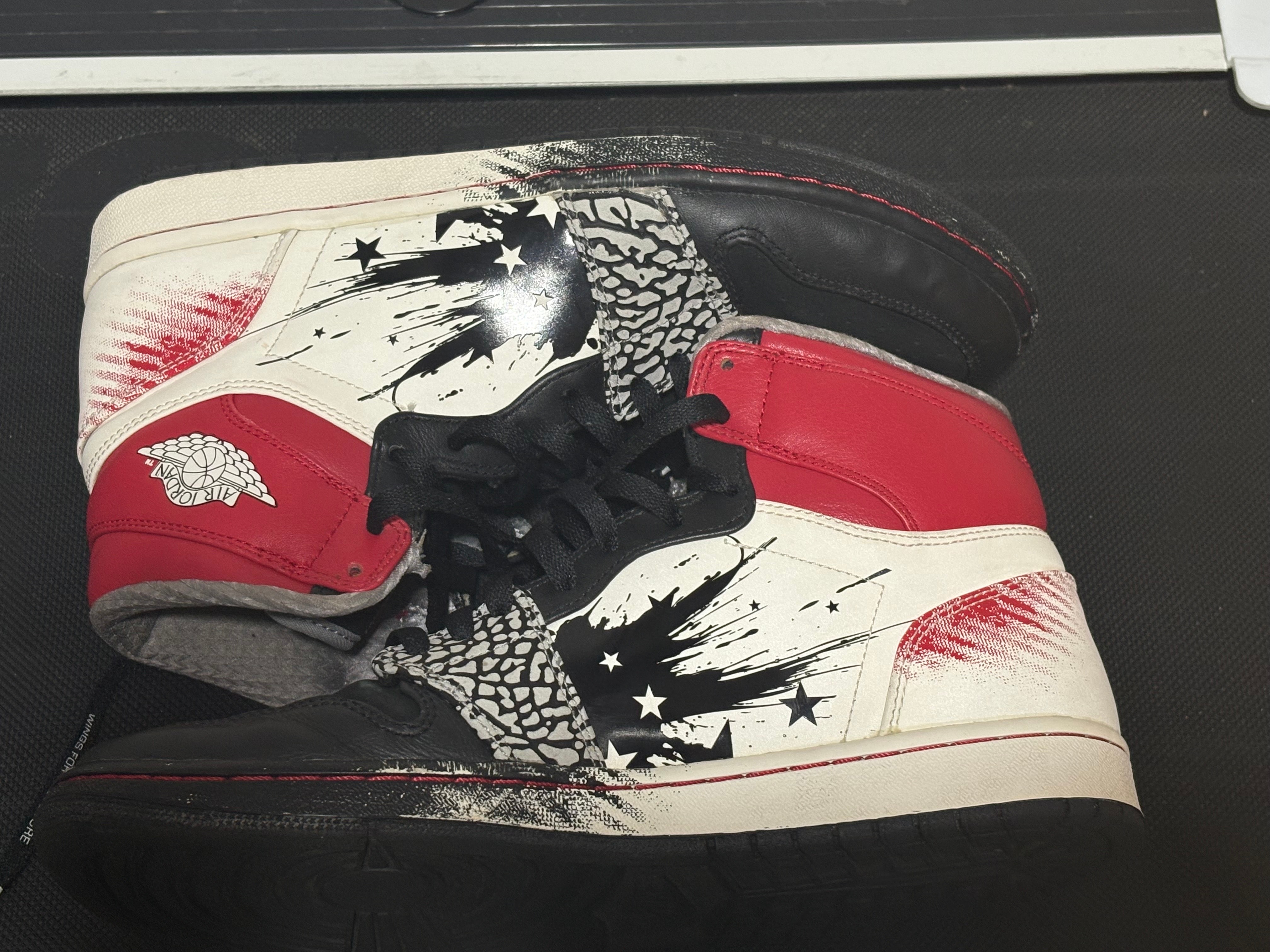 Nike Air Jordan 1 Retro High Dave White Wings For The Future 中古