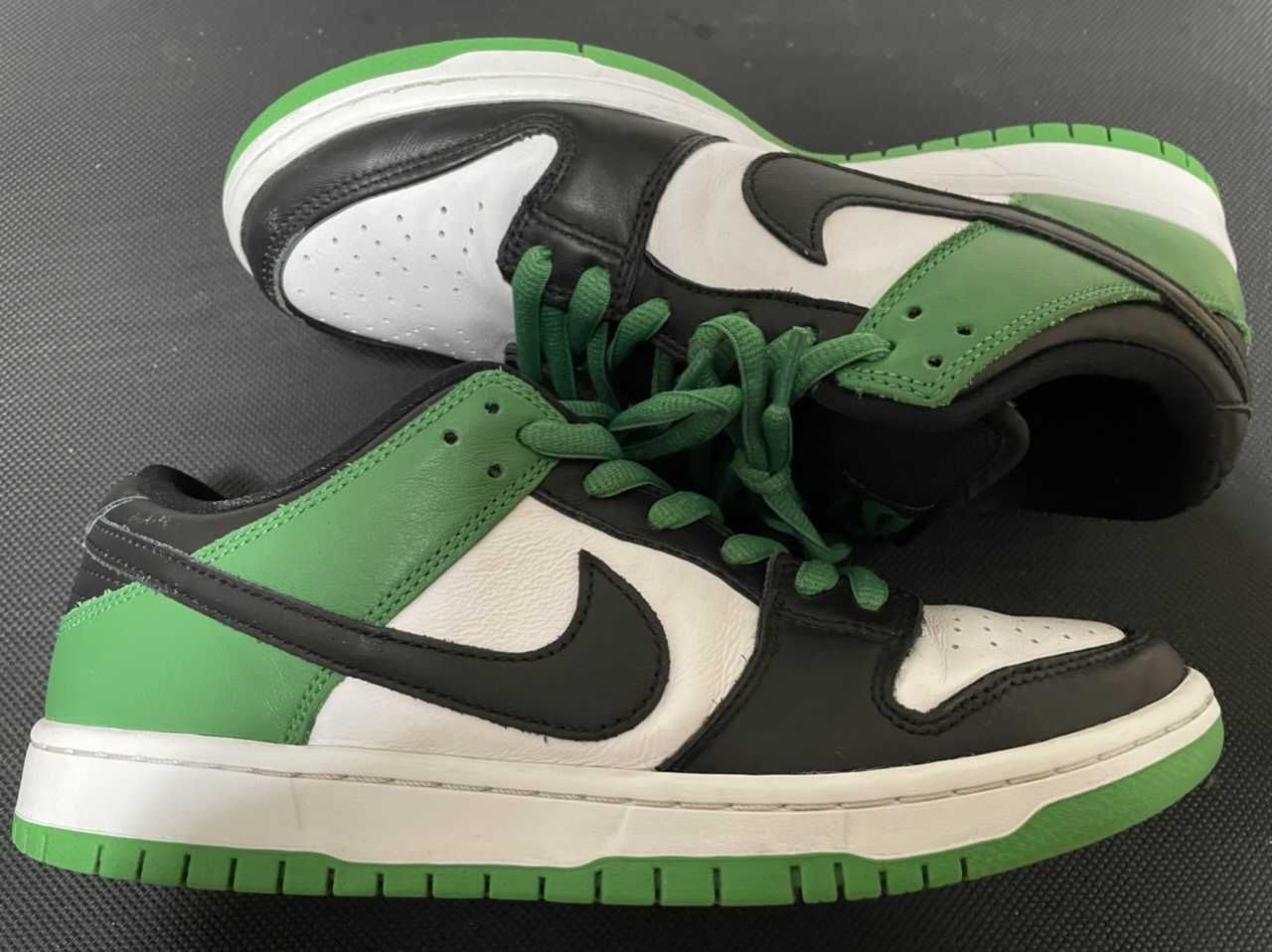 Nike SB Dunk Low Pro "Black and Classic Green"