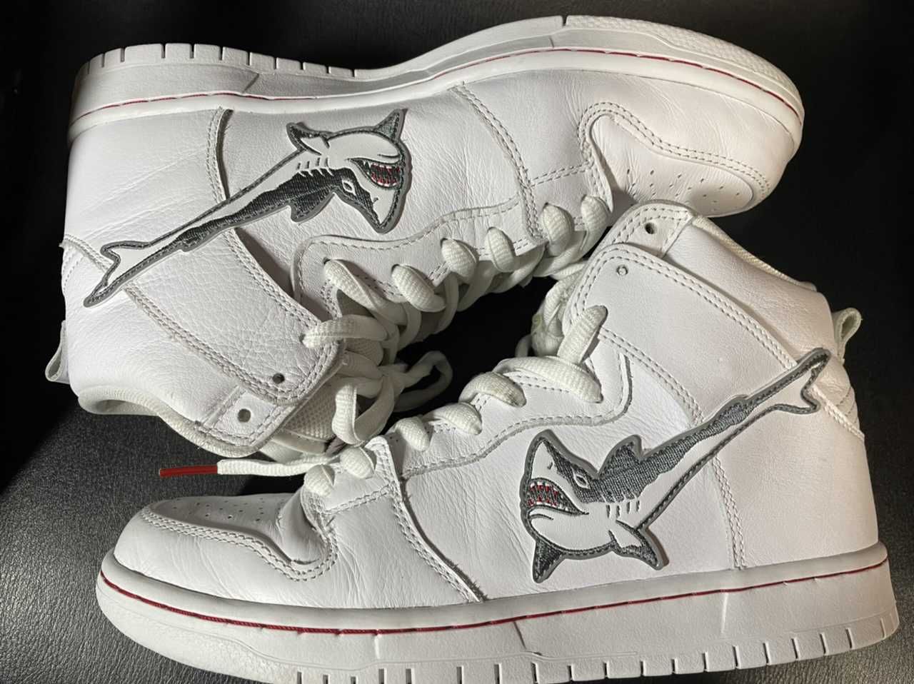 Oski x Nike SB Dunk High "Great White Shark"