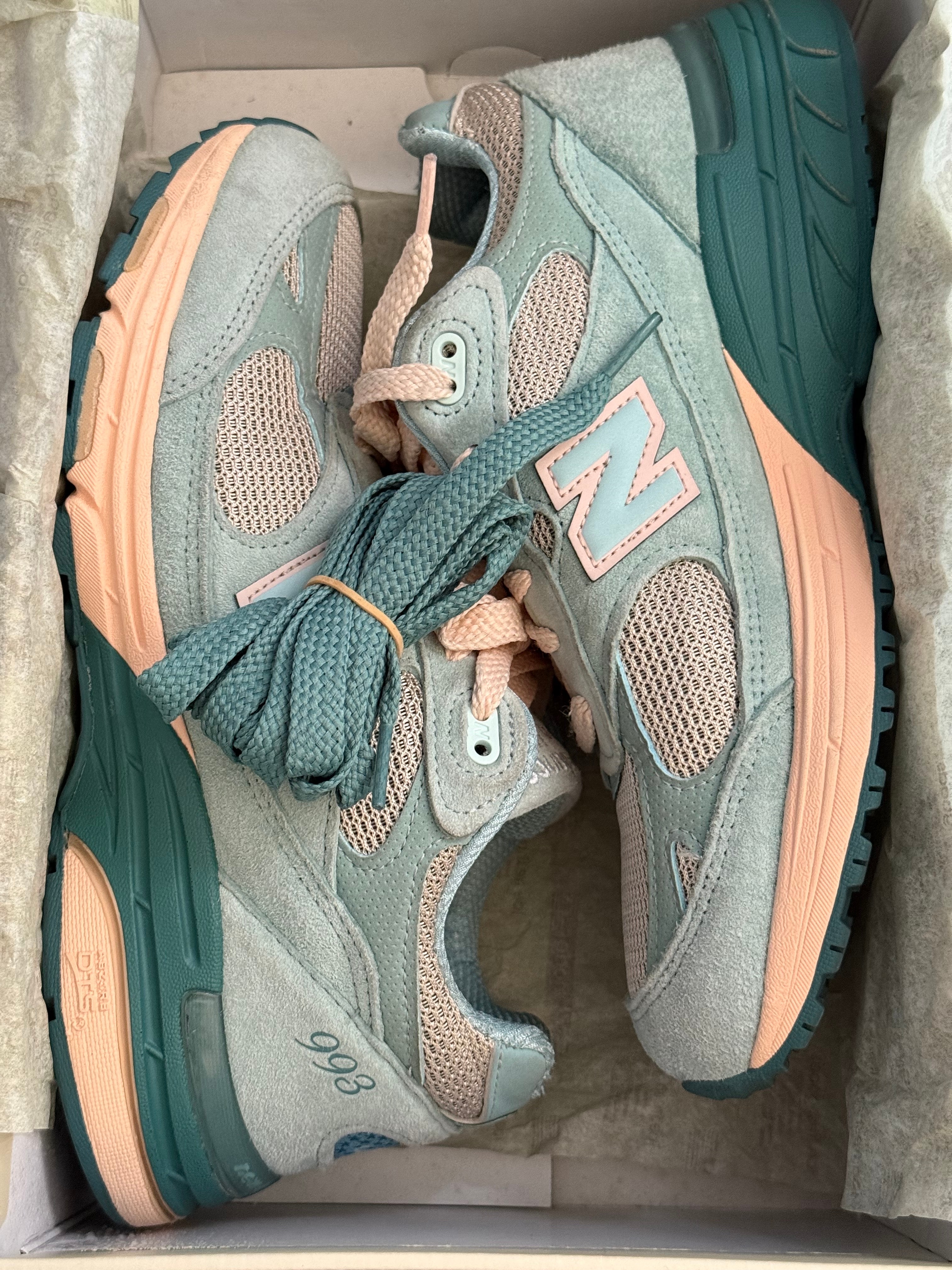 Joe Freshgoods × New Balance 993 Performance Art "Arctic Blue"