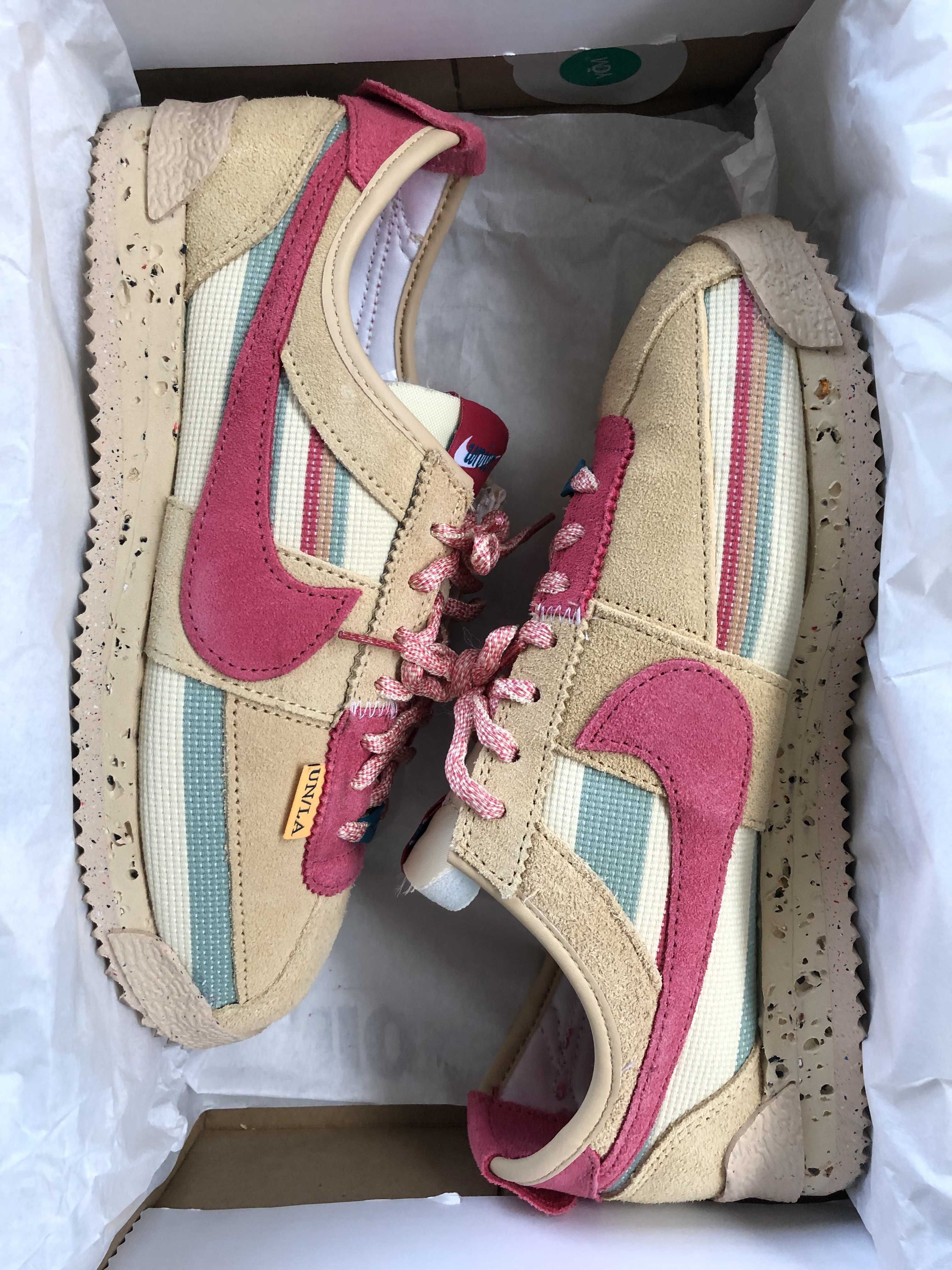 UNION × Nike Cortez "Red/Beige"