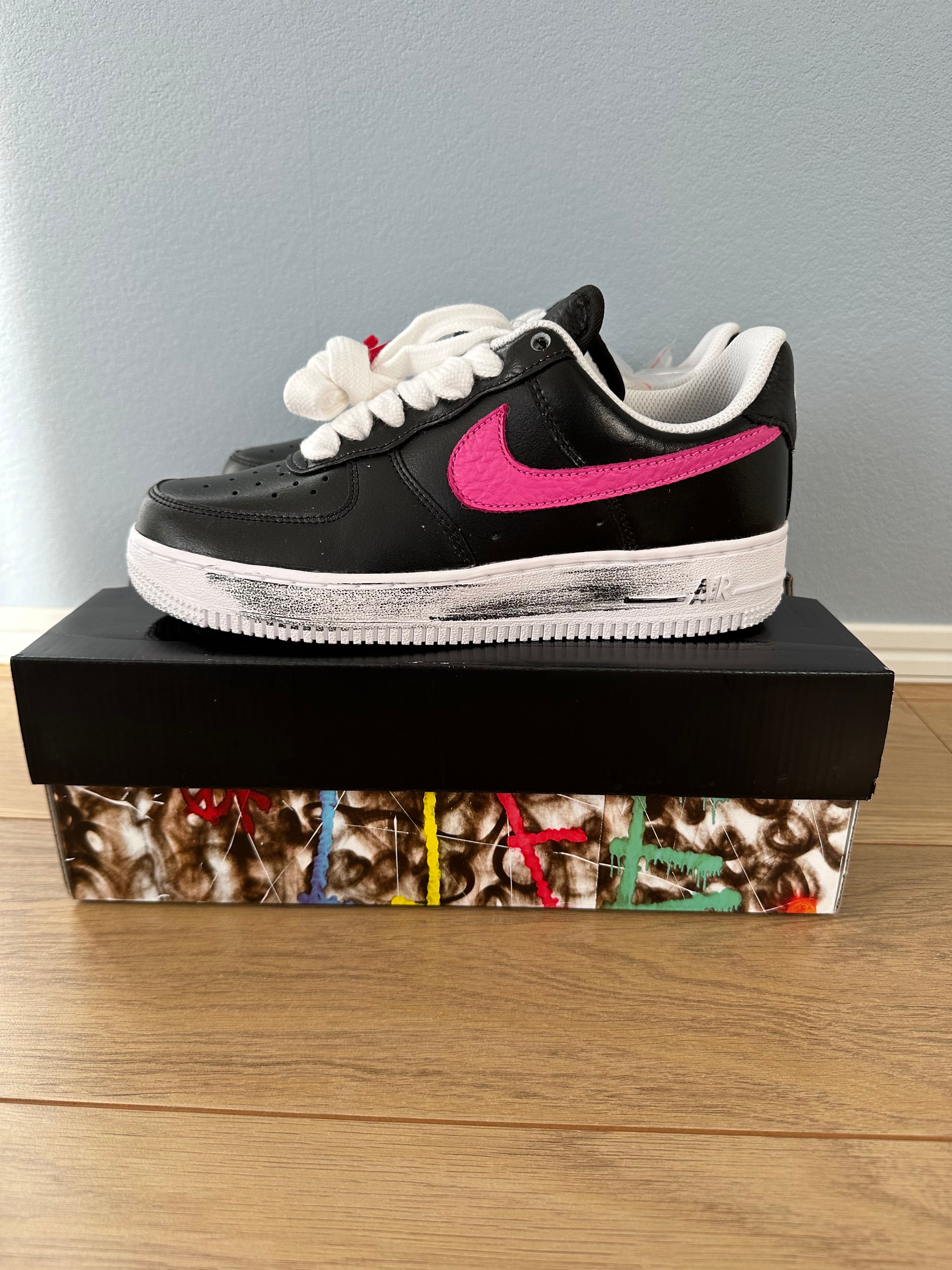 PEACEMINUSONE × Nike Air Force 1 Low '07 Para-Noise 3.0 "Black and Multi-Color" / G-DRAGON