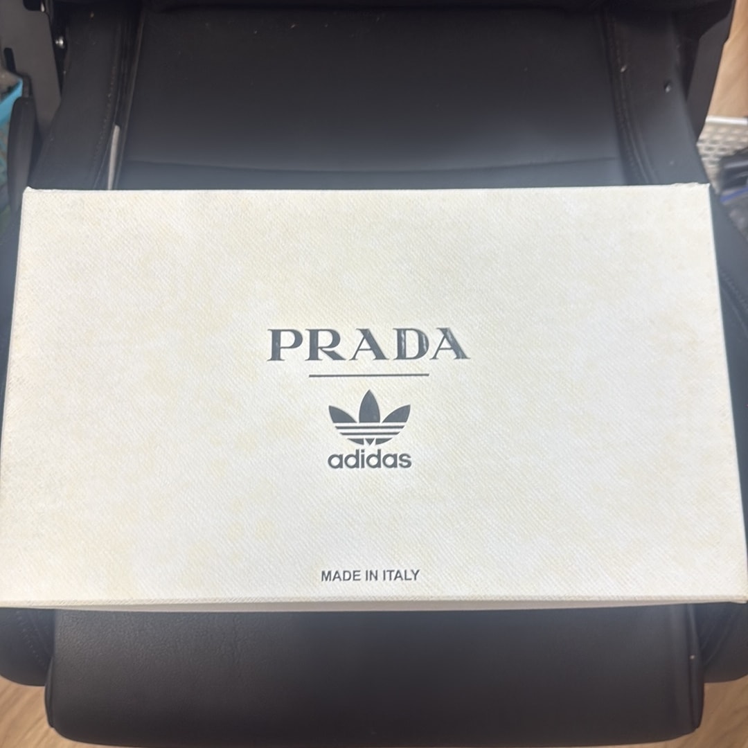 PRADA × adidas Superstar "Black/Core Black-Clack"