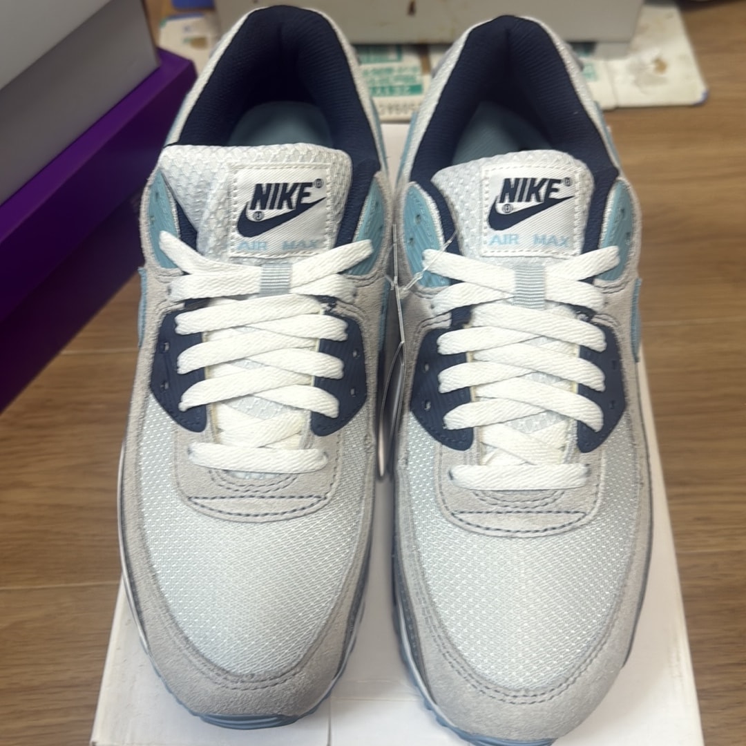 Nike Air Max 90 "Pure Platinum/Warn Blue/Obsidian"