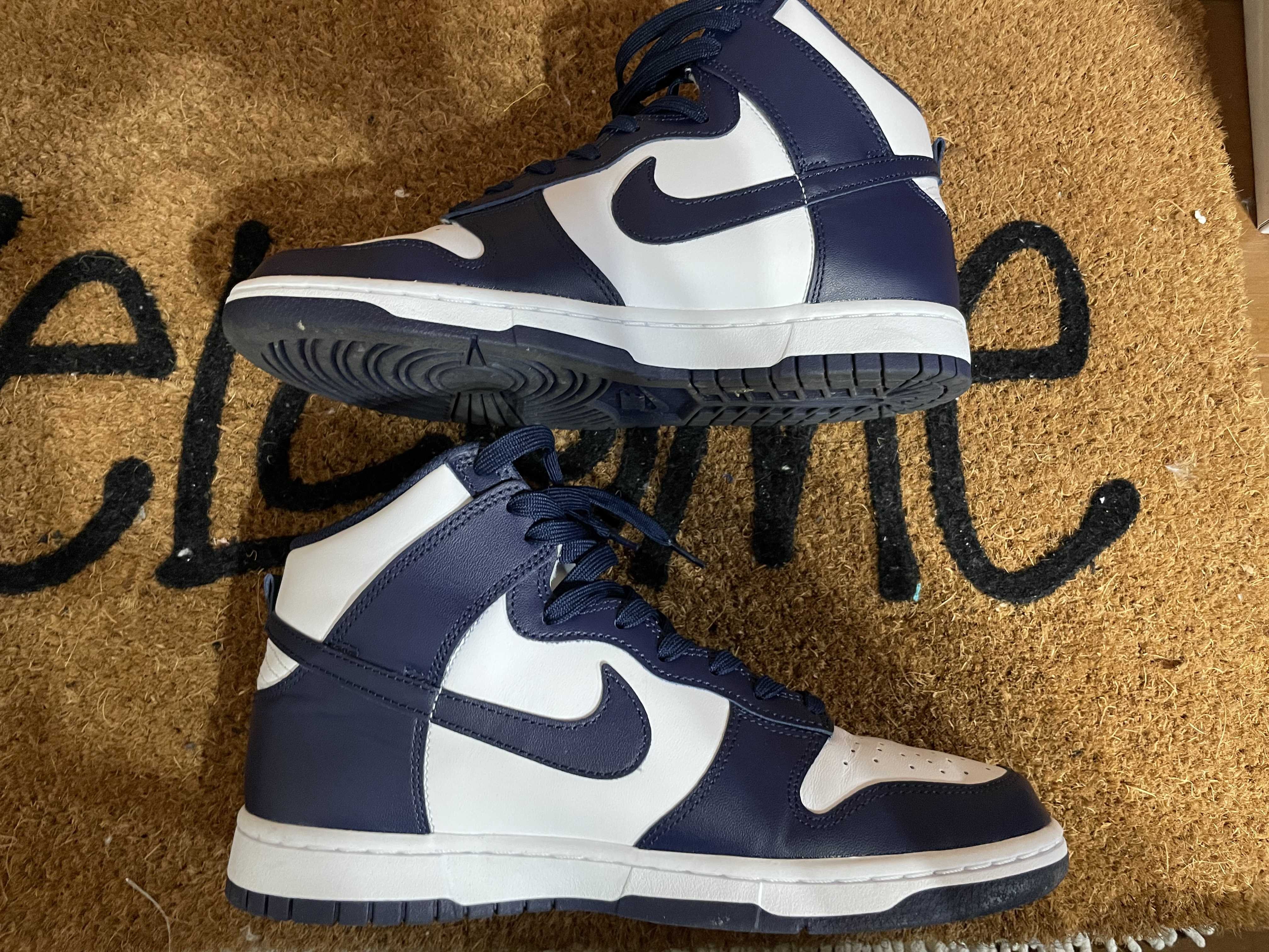 Nike Dunk High "Championship Navy"